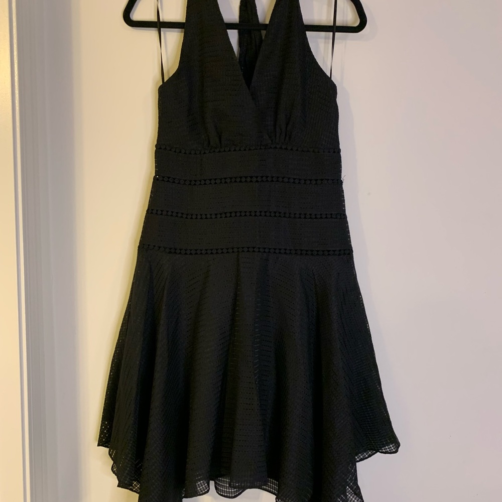 H by Halston black cocktail dress. Size 4/NWT - Picture 2 of 6
